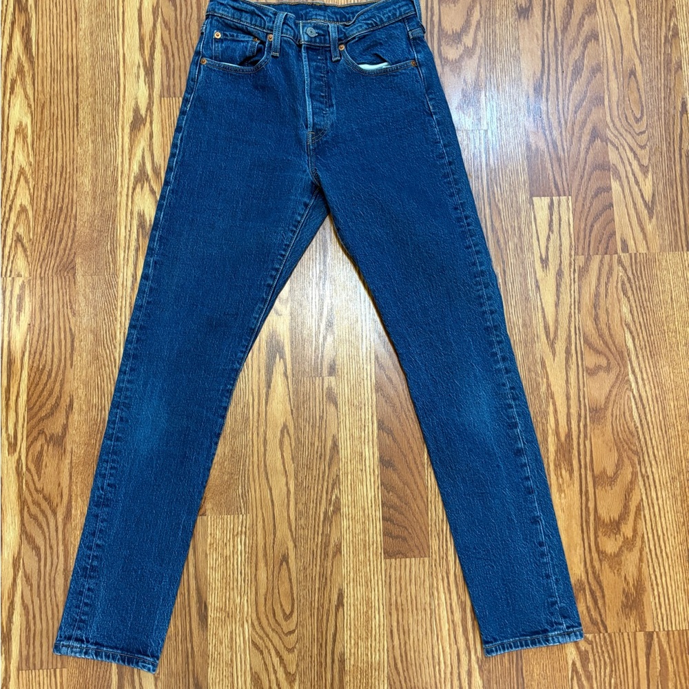 Levi's Classic Blue 501 S Women’s Jeans‎ 27x32 Y2K Western Style Coastal Cowgirl